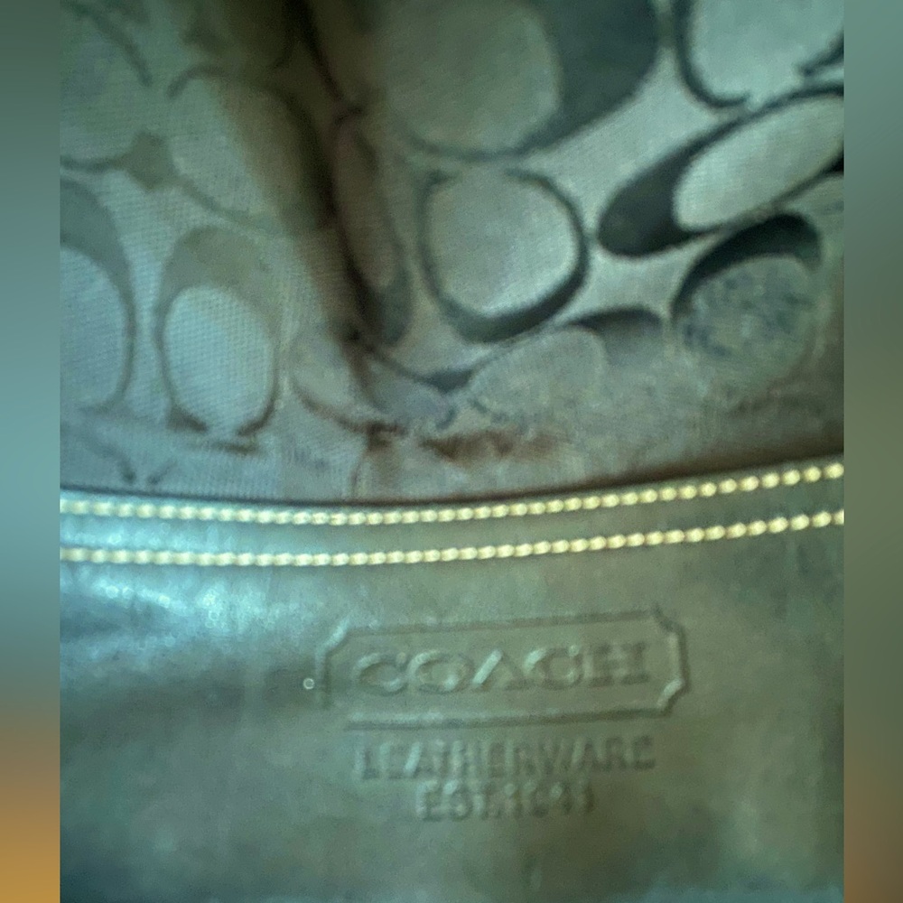 Coach Black leather women’s bag